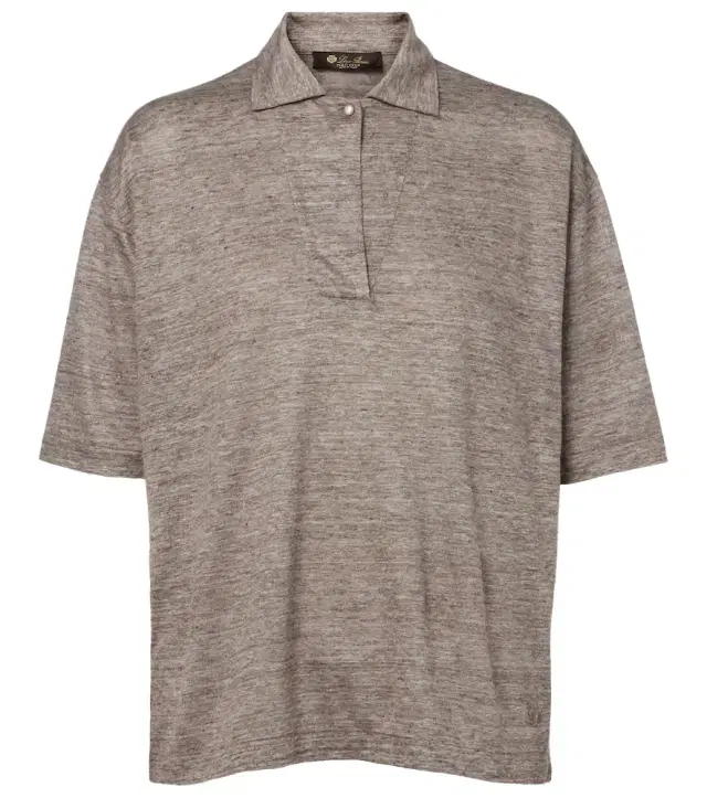Loro Piana Gargano linen polo shirt