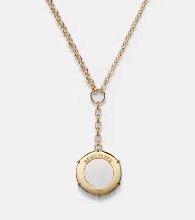 Foundrae 18kt gold pendant necklace with diamonds | Thumbnail 3