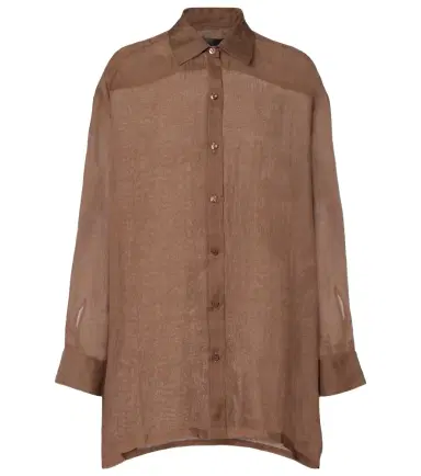 LESET Niko oversized ramie shirt | Thumbnail 1 LESET Niko oversized ramie shirt | Thumbnail 1