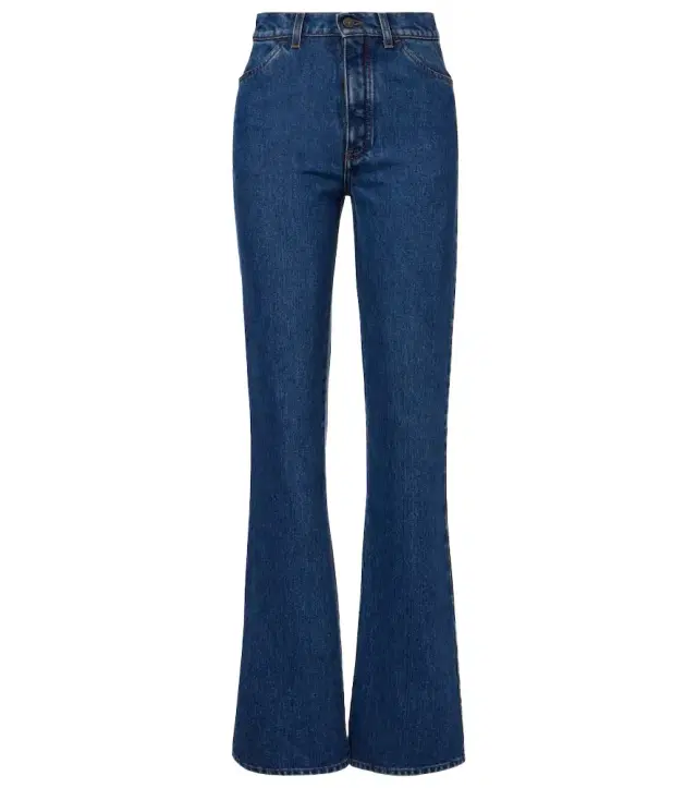 Loro Piana Merak high-rise flared jeans