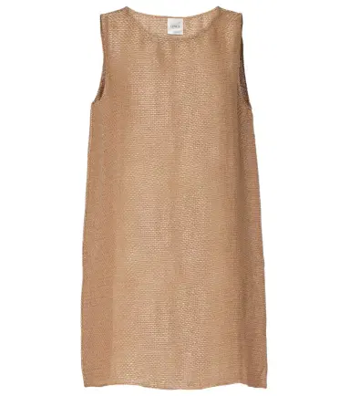 Leset Stella sequined linen-blend minidress | Thumbnail 1