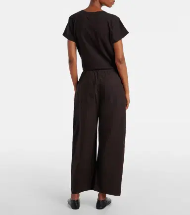 LESET Kyoto cotton wide-leg pants | Thumbnail 4 LESET Kyoto cotton wide-leg pants | Thumbnail 4