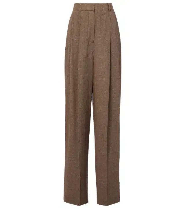 Loro Piana Linen wide-leg pants