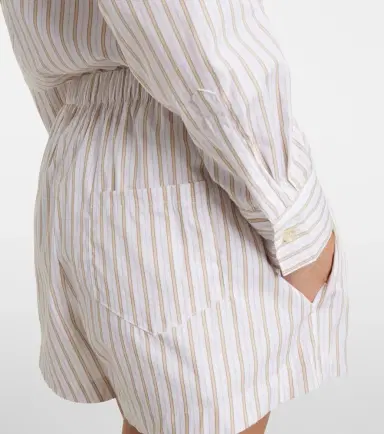 Leset Yoshi striped cotton-blend twill boxers | Thumbnail 3 Leset Yoshi striped cotton-blend twill boxers | Thumbnail 3