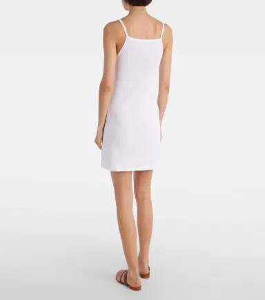 Leset Pointelle cotton minidress | Thumbnail 3