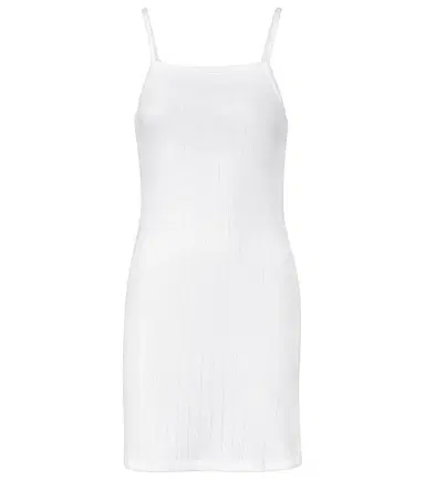 Leset Pointelle cotton minidress | Thumbnail 1