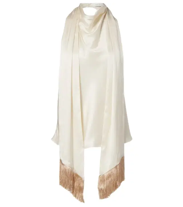 Nina Ricci Scarf-detail top
