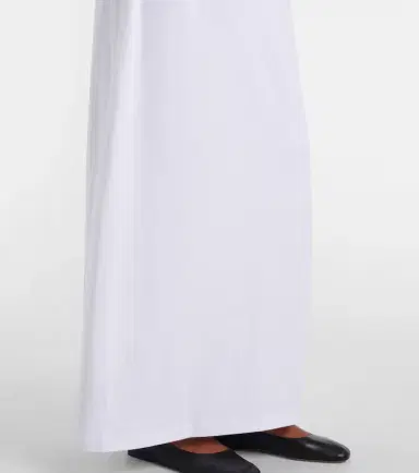 LESET Margo cotton maxi dress | Thumbnail 4