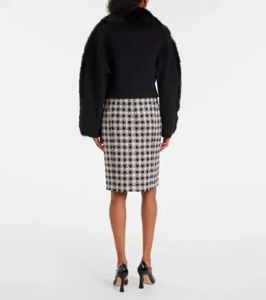 Nina Ricci Cropped jacket | Thumbnail 6 Nina Ricci Cropped jacket | Thumbnail 6