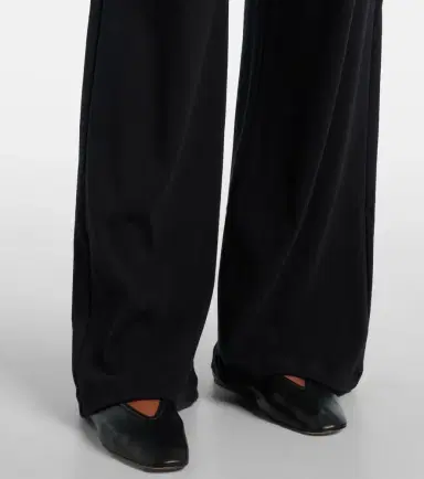 LESET Nando ribbed-knit cotton sweatpants | Thumbnail 2
