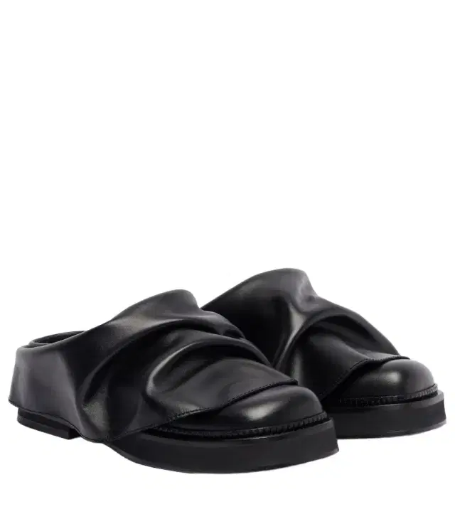 The Attico Mini Robin leather mules