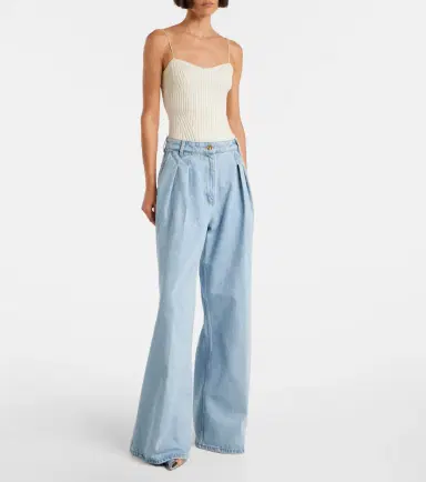 Nina Ricci High-rise wide-leg jeans | Thumbnail 7 Nina Ricci High-rise wide-leg jeans | Thumbnail 7