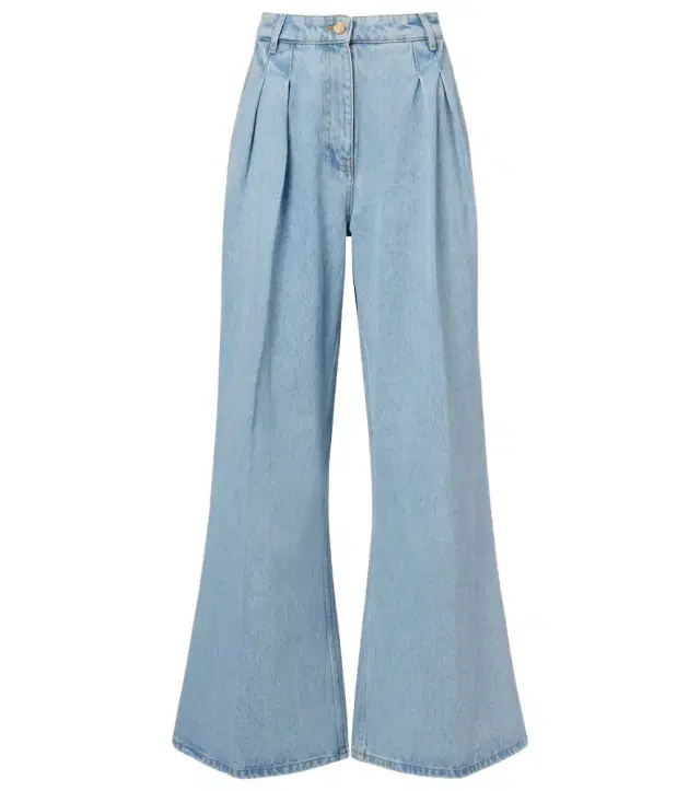 Nina Ricci High-rise wide-leg jeans
