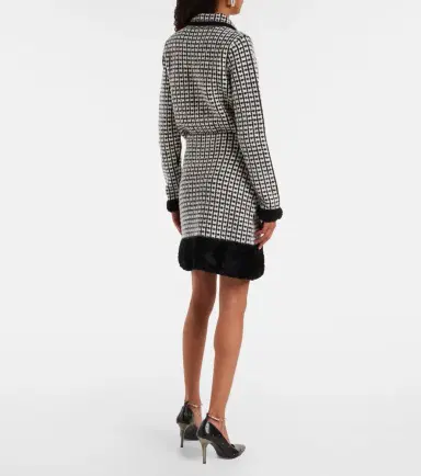 Nina Ricci Tweed-effect miniskirt | Thumbnail 4 Nina Ricci Tweed-effect miniskirt | Thumbnail 4