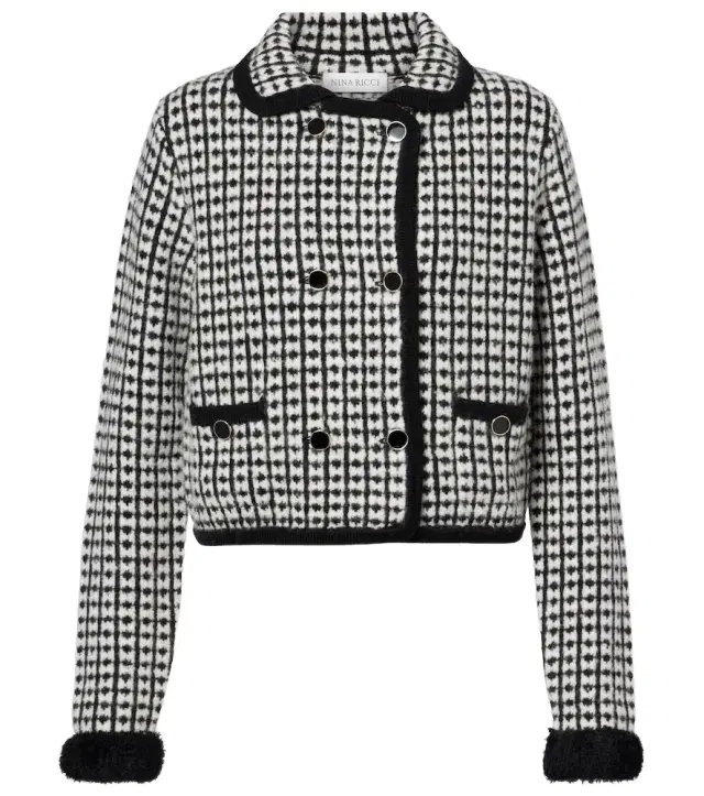 Nina Ricci Wool-blend cardigan
