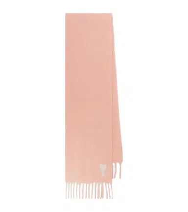 AMI PARIS Ami de Caur alpaca and wool-blend scarf | Thumbnail 1