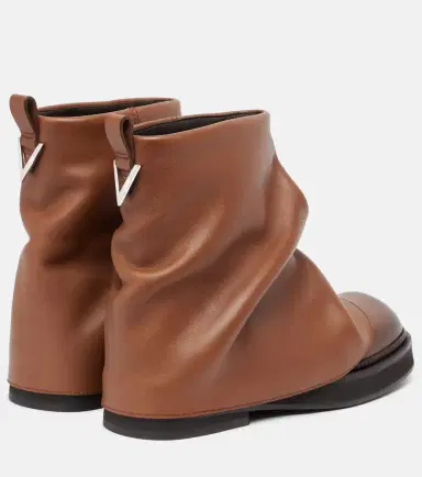 The Attico Mini Robin leather combat boots | Thumbnail 4