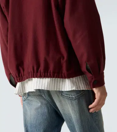 A.PRESSE A. Presse Cashmere blouson jacket | Thumbnail 2