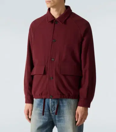 A.PRESSE A. Presse Cashmere blouson jacket | Thumbnail 3