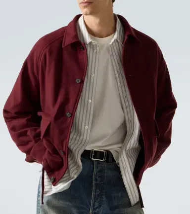 A.PRESSE A. Presse Cashmere blouson jacket | Thumbnail 5