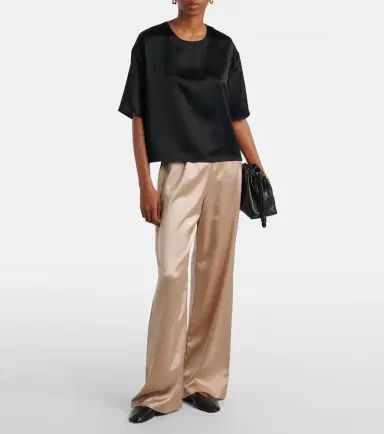 LESET Barb satin T-shirt | Thumbnail 4