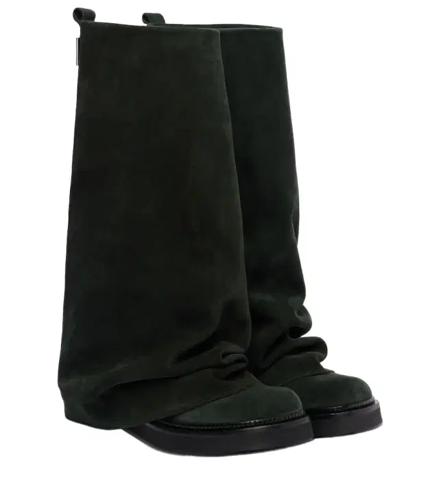 The Attico Robin leather combat boots