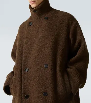 A.PRESSE A. Presse Double-breasted wool-blend coat | Thumbnail 3 A.PRESSE A. Presse Double-breasted wool-blend coat | Thumbnail 3