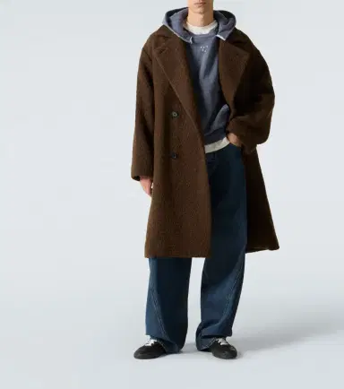 A.PRESSE A. Presse Double-breasted wool-blend coat | Thumbnail 4 A.PRESSE A. Presse Double-breasted wool-blend coat | Thumbnail 4