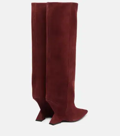 The Attico Cheope 105 suede knee-high boots | Thumbnail 4