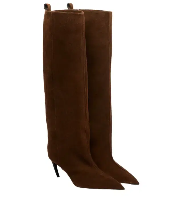 The Attico Lea 65 suede knee-high boots