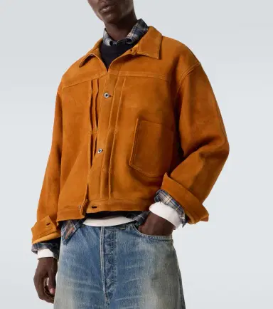 A.PRESSE A. Presse Vintage No.213 suede jacket | Thumbnail 5