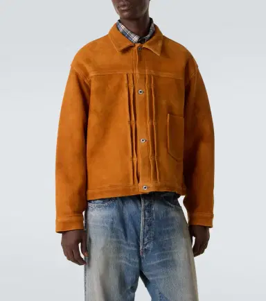 A.PRESSE A. Presse Vintage No.213 suede jacket | Thumbnail 7
