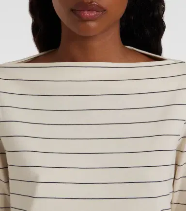 Leset Margo striped cotton jersey T-shirt | Thumbnail 2