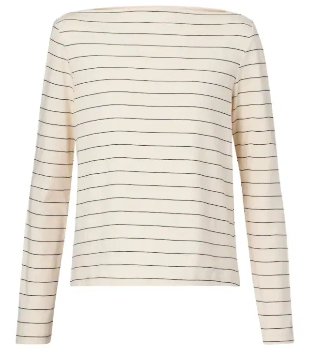 Leset Margo striped cotton jersey T-shirt