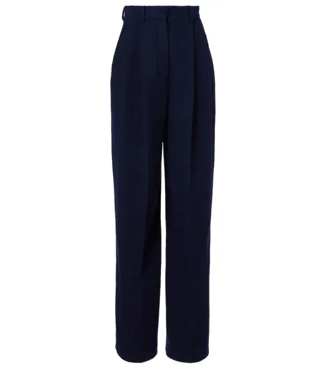 Loro Piana Kurt high-rise wide-leg pants
