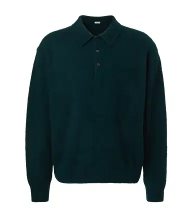 A.PRESSE A. Presse Cashmere polo sweater | Thumbnail 1