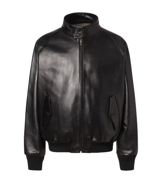 A. Presse Leather bomber jacket
