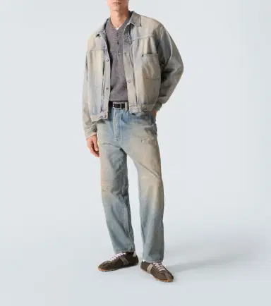 A.Presse A. Presse No. 37 distressed straight jeans | Thumbnail 2