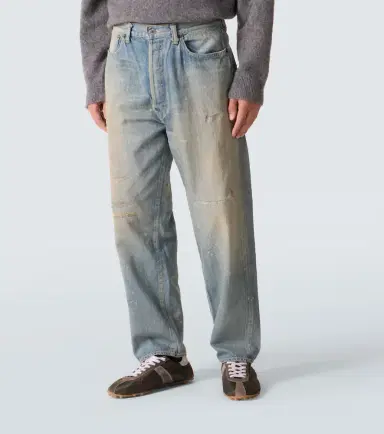 A.Presse A. Presse No. 37 distressed straight jeans | Thumbnail 4