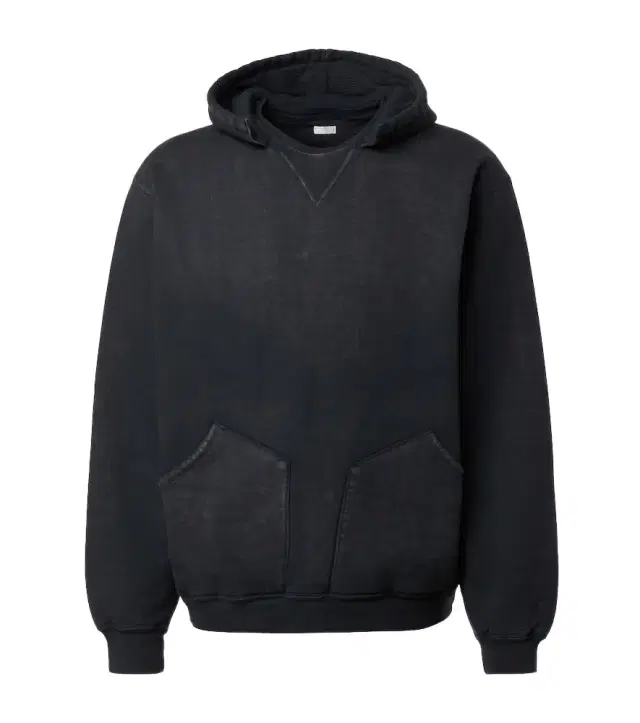 A. Presse Vintage cotton jersey hoodie