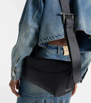 Alexander McQueen T-Bar Sling leather shoulder bag | Thumbnail 3 Alexander McQueen T-Bar Sling leather shoulder bag | Thumbnail 3