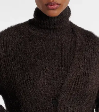 Loro Piana Silk and cashmere cardigan | Thumbnail 4