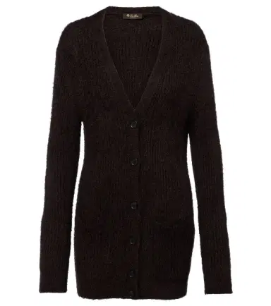 Loro Piana Silk and cashmere cardigan | Thumbnail 1