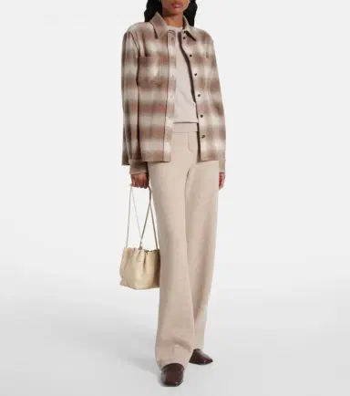 Loro Piana Robin cashmere-blend straight pants | Thumbnail 3 Loro Piana Robin cashmere-blend straight pants | Thumbnail 3