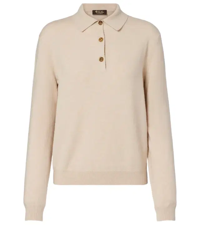 Loro Piana Classic cashmere polo sweater