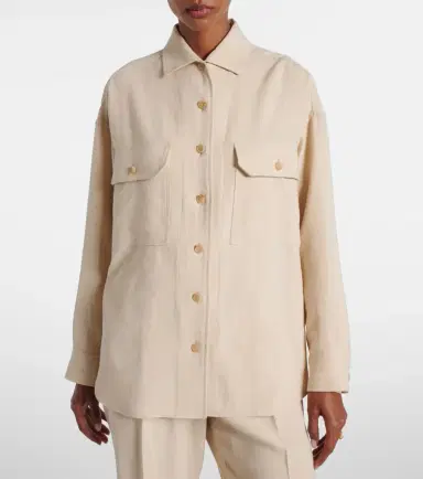 Loro Piana Linen and wool shirt | Thumbnail 4 Loro Piana Linen and wool shirt | Thumbnail 4