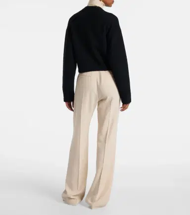 Loro Piana Cropped cotton and silk cardigan | Thumbnail 4