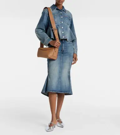 McQueen T-Bar Sling leather shoulder bag | Thumbnail 2