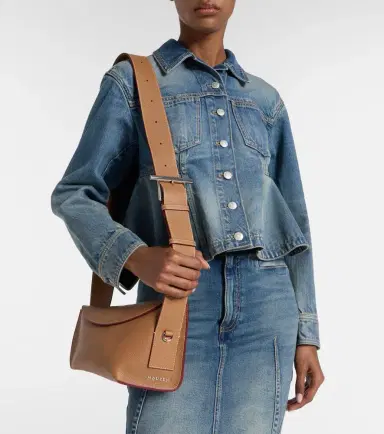 McQueen T-Bar Sling leather shoulder bag | Thumbnail 4