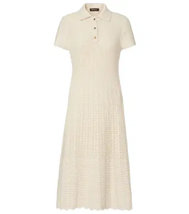 Loro Piana Arola knitted cotton polo dress | Thumbnail 1